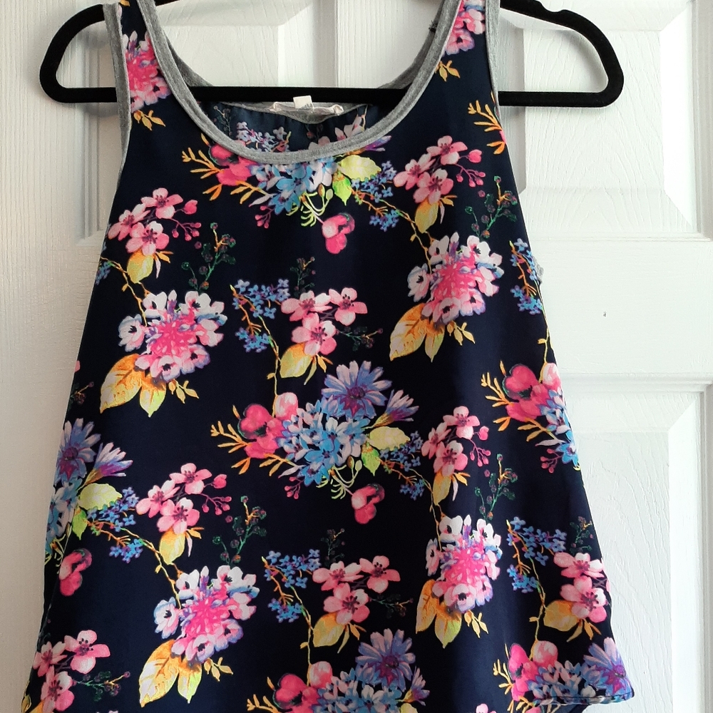 Pink rose tank